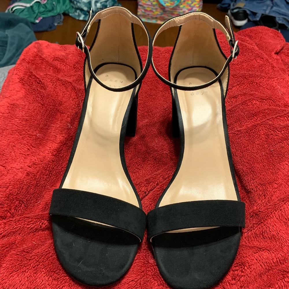 Black heels